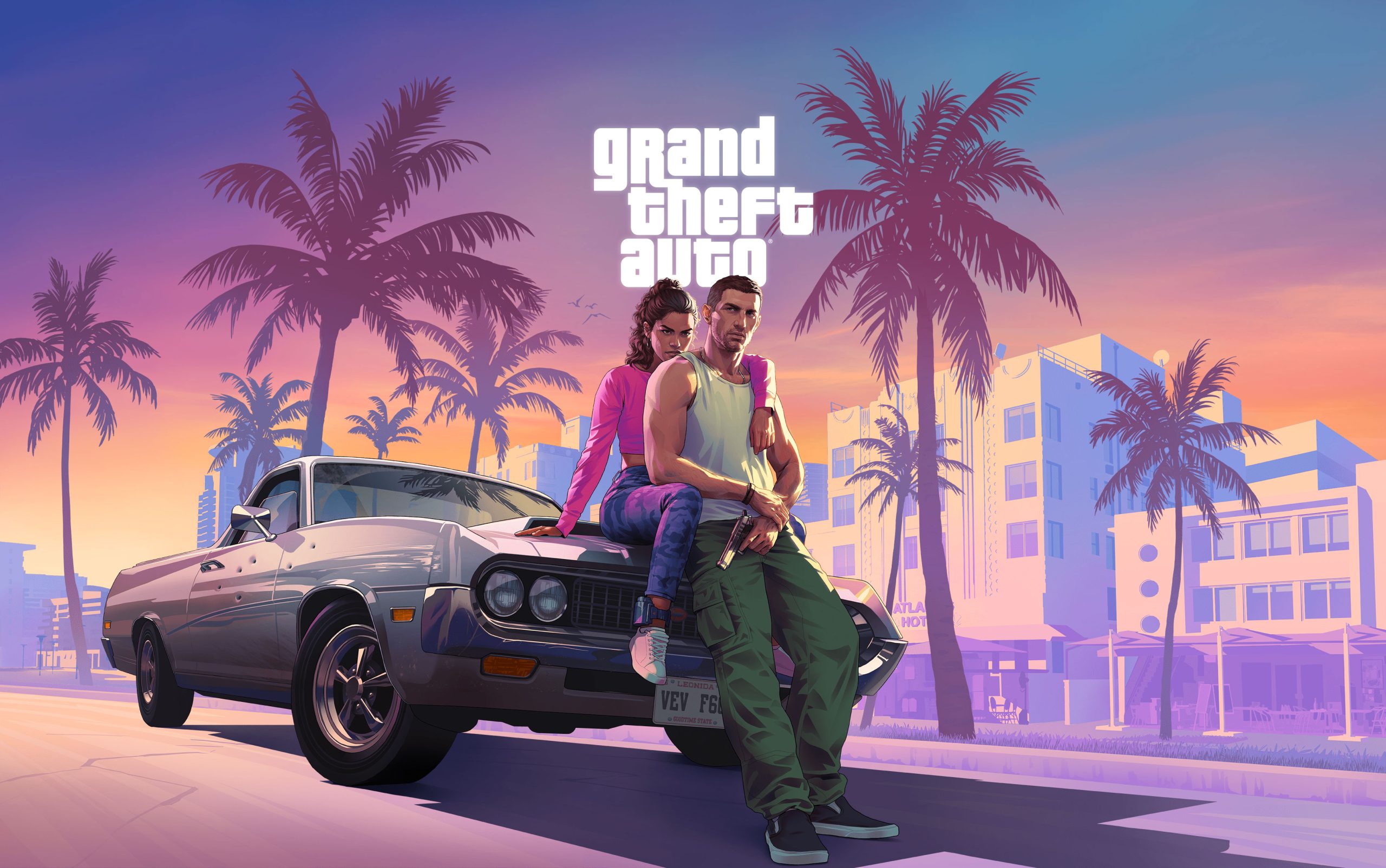 GTA6首支官方预告片发布！预计2025年正式发布游戏！